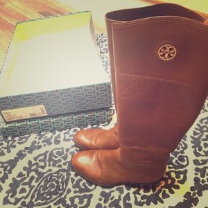 Tory Burch Junction Riding Boots